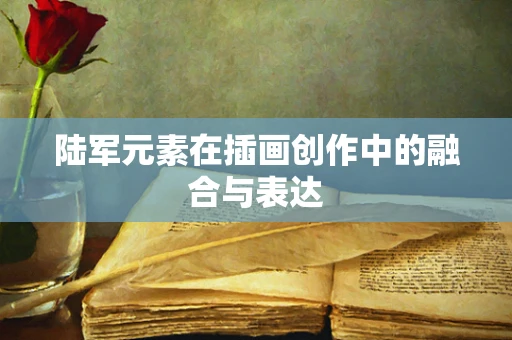 陆军元素在插画创作中的融合与表达