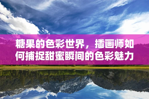 糖果的色彩世界，插画师如何捕捉甜蜜瞬间的色彩魅力？
