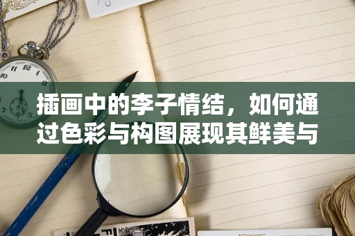 插画中的李子情结，如何通过色彩与构图展现其鲜美与生命力？