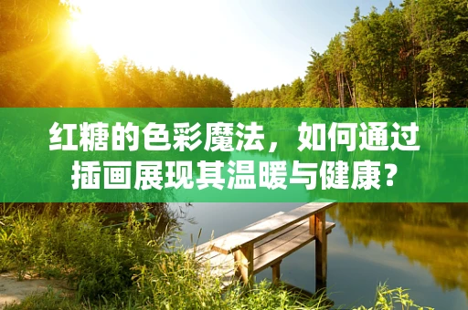 红糖的色彩魔法，如何通过插画展现其温暖与健康？