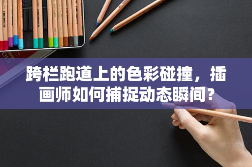 跨栏跑道上的色彩碰撞，插画师如何捕捉动态瞬间？
