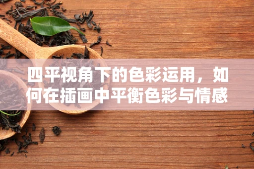四平视角下的色彩运用，如何在插画中平衡色彩与情感？