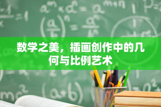 数学之美，插画创作中的几何与比例艺术