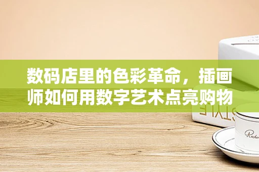 数码店里的色彩革命，插画师如何用数字艺术点亮购物体验？