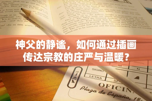 神父的静谧，如何通过插画传达宗教的庄严与温暖？