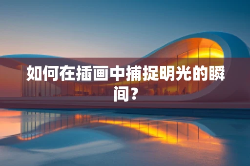 如何在插画中捕捉明光的瞬间？