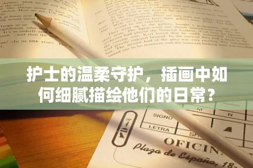护士的温柔守护，插画中如何细腻描绘他们的日常？