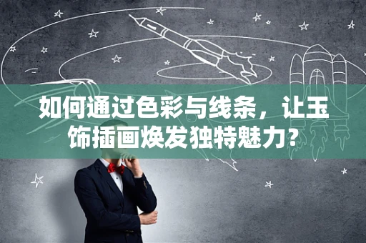 如何通过色彩与线条，让玉饰插画焕发独特魅力？
