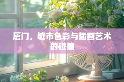 厦门，城市色彩与插画艺术的碰撞