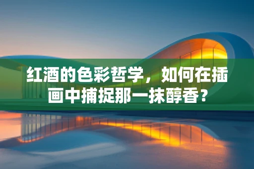 红酒的色彩哲学，如何在插画中捕捉那一抹醇香？