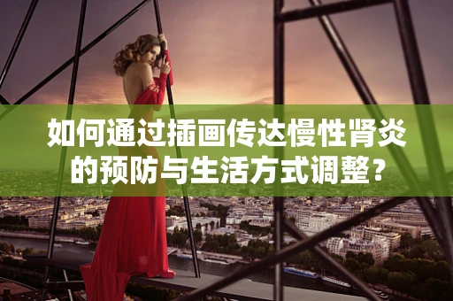 如何通过插画传达慢性肾炎的预防与生活方式调整？