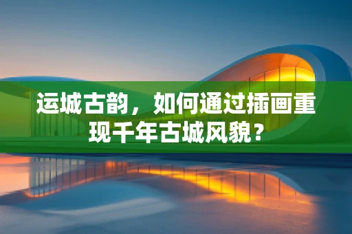 运城古韵，如何通过插画重现千年古城风貌？