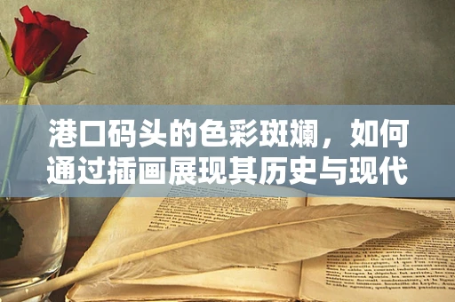 港口码头的色彩斑斓，如何通过插画展现其历史与现代交融的魅力？