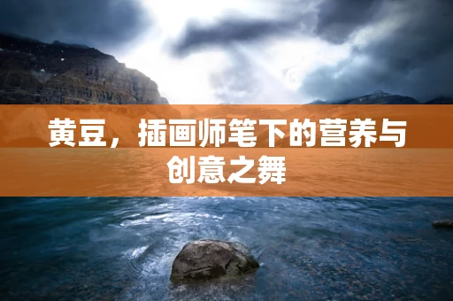 黄豆，插画师笔下的营养与创意之舞