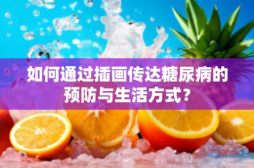如何通过插画传达糖尿病的预防与生活方式？