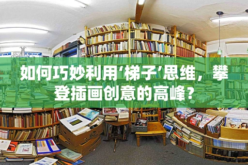 如何巧妙利用‘梯子’思维，攀登插画创意的高峰？