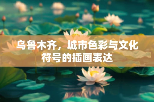 乌鲁木齐，城市色彩与文化符号的插画表达