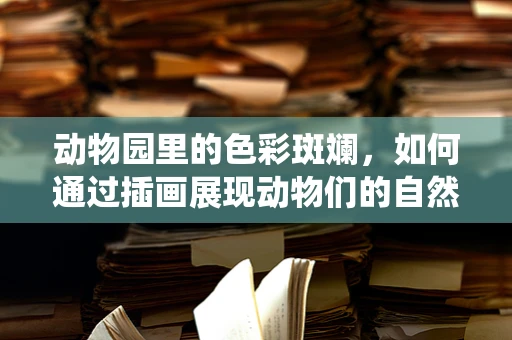 动物园里的色彩斑斓，如何通过插画展现动物们的自然栖息地？