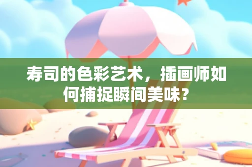 寿司的色彩艺术，插画师如何捕捉瞬间美味？