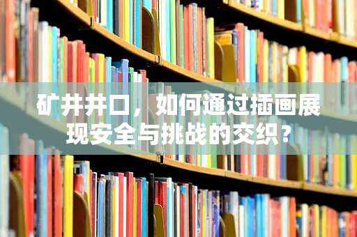 矿井井口，如何通过插画展现安全与挑战的交织？