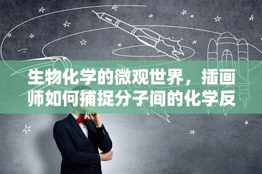 生物化学的微观世界，插画师如何捕捉分子间的化学反应？