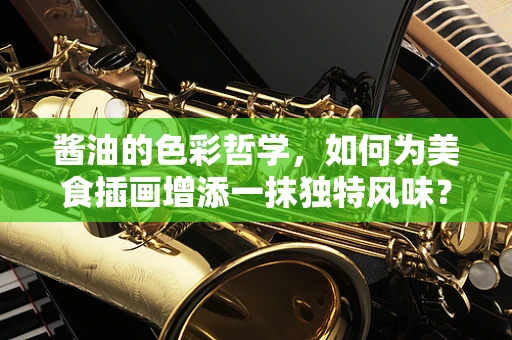 酱油的色彩哲学，如何为美食插画增添一抹独特风味？