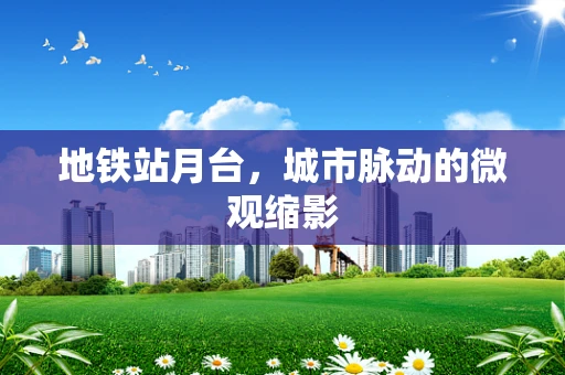 地铁站月台，城市脉动的微观缩影