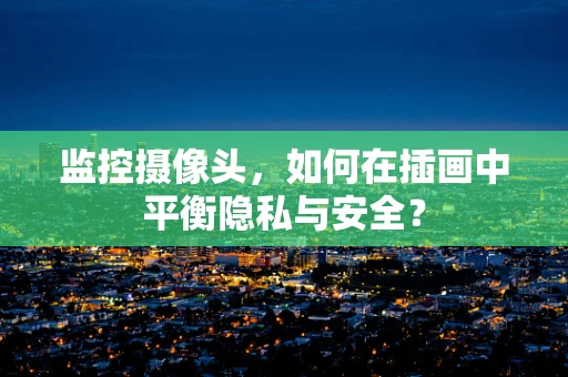 监控摄像头，如何在插画中平衡隐私与安全？