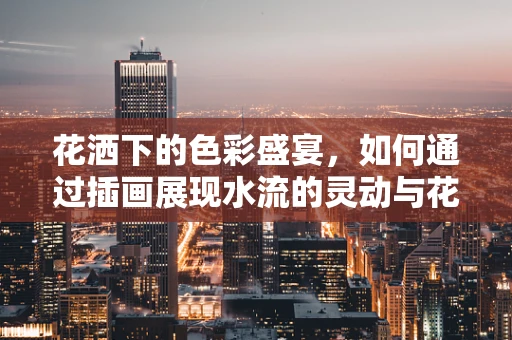花洒下的色彩盛宴，如何通过插画展现水流的灵动与花的绚烂？