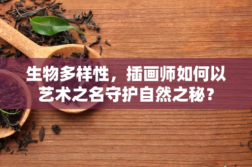 生物多样性，插画师如何以艺术之名守护自然之秘？