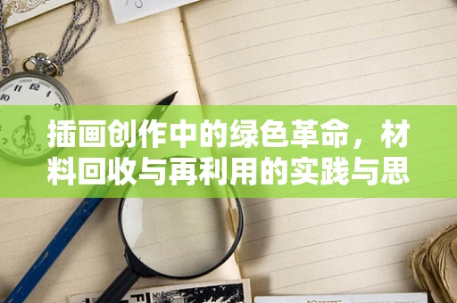 插画创作中的绿色革命，材料回收与再利用的实践与思考