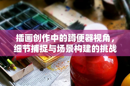 插画创作中的蹲便器视角，细节捕捉与场景构建的挑战