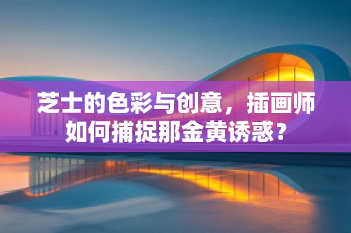 芝士的色彩与创意，插画师如何捕捉那金黄诱惑？