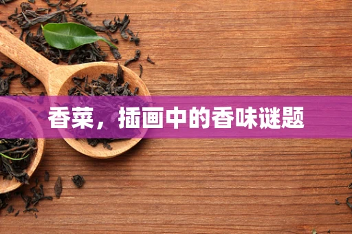 香菜，插画中的香味谜题