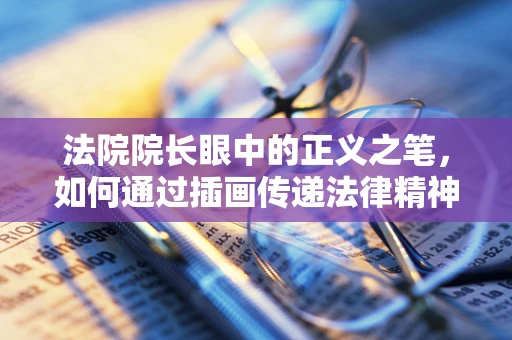 法院院长眼中的正义之笔，如何通过插画传递法律精神？