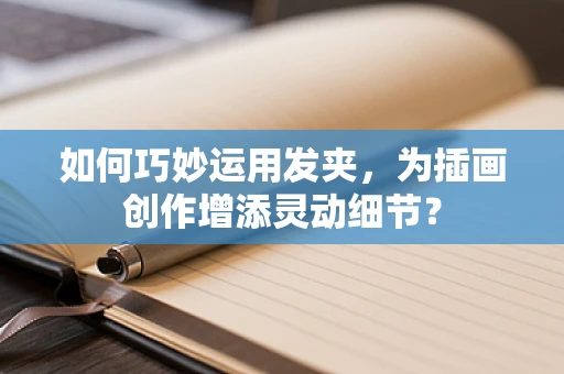 如何巧妙运用发夹，为插画创作增添灵动细节？