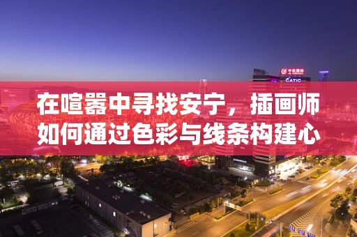 在喧嚣中寻找安宁，插画师如何通过色彩与线条构建心灵栖息地？