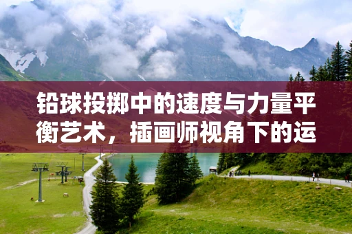 铅球投掷中的速度与力量平衡艺术，插画师视角下的运动美学