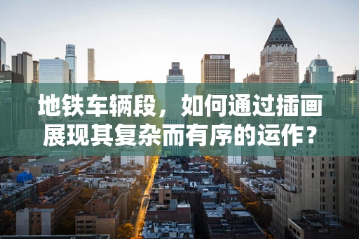 地铁车辆段，如何通过插画展现其复杂而有序的运作？