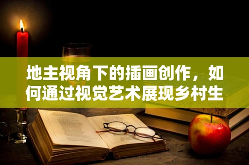 地主视角下的插画创作，如何通过视觉艺术展现乡村生活的独特魅力？