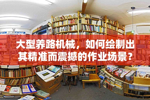 大型养路机械，如何绘制出其精准而震撼的作业场景？