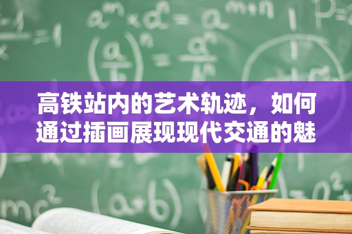 高铁站内的艺术轨迹，如何通过插画展现现代交通的魅力？