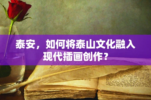 泰安，如何将泰山文化融入现代插画创作？