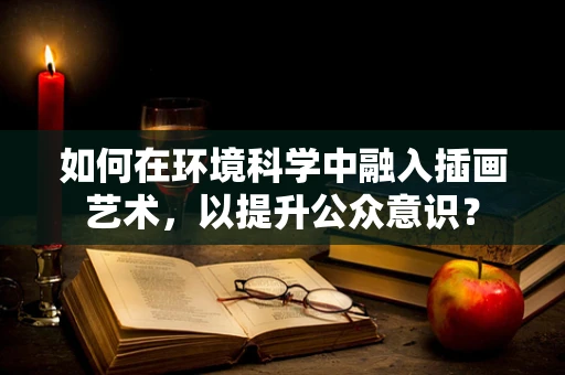 如何在环境科学中融入插画艺术，以提升公众意识？