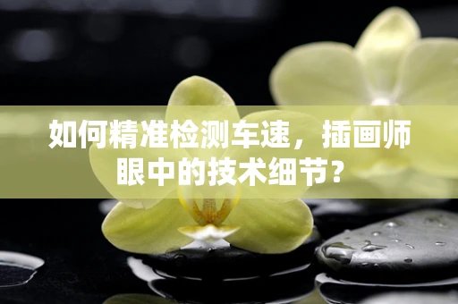 如何精准检测车速，插画师眼中的技术细节？