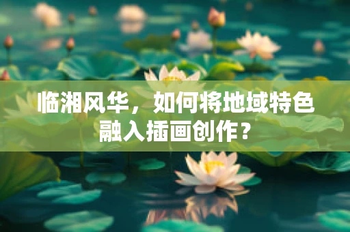 临湘风华，如何将地域特色融入插画创作？
