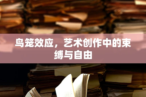 鸟笼效应，艺术创作中的束缚与自由