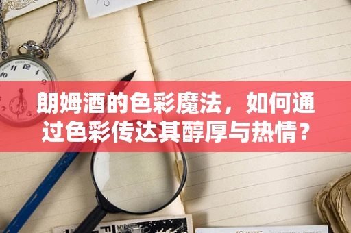 朗姆酒的色彩魔法，如何通过色彩传达其醇厚与热情？