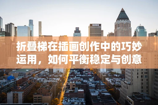 折叠梯在插画创作中的巧妙运用，如何平衡稳定与创意？