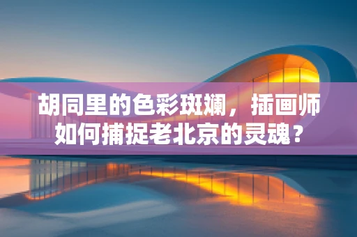 胡同里的色彩斑斓，插画师如何捕捉老北京的灵魂？